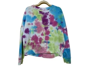 Pullover Fabletics Never Settle Tie-Dye para mujer XL multicolor manga larga - Imagen 1 de 5