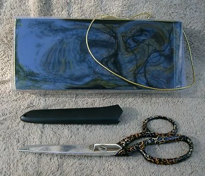 GINGHER DESIGNER SERIES SHEARS/SCISSORS 8" CHEETAH NEW IN THE GIFT BOX (RETIRED) - Image 1 of 3