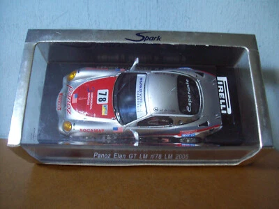 1/43 SPARK S0097 PANOZ ELAN GT LM LE MANS 2005 #78 VENDEDORES/FRANCHITTI/BOURDAIS Foto 1 de 4