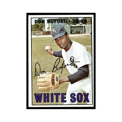1967 Topps Don Buford White Sox #232 - Image 1 of 3