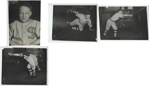  CHICAGO WHITE BLACK SOX ROY ROWLAND ORIGINAL PHOTOS FROM 1918 X 4 VINTAGE