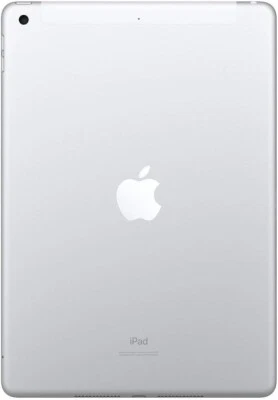 Apple iPad 10.2 (7th Gen) 32GB Wi-Fi + Cellular - Argento - Sbloccato (Ricondizi - Immagine 1 di 2