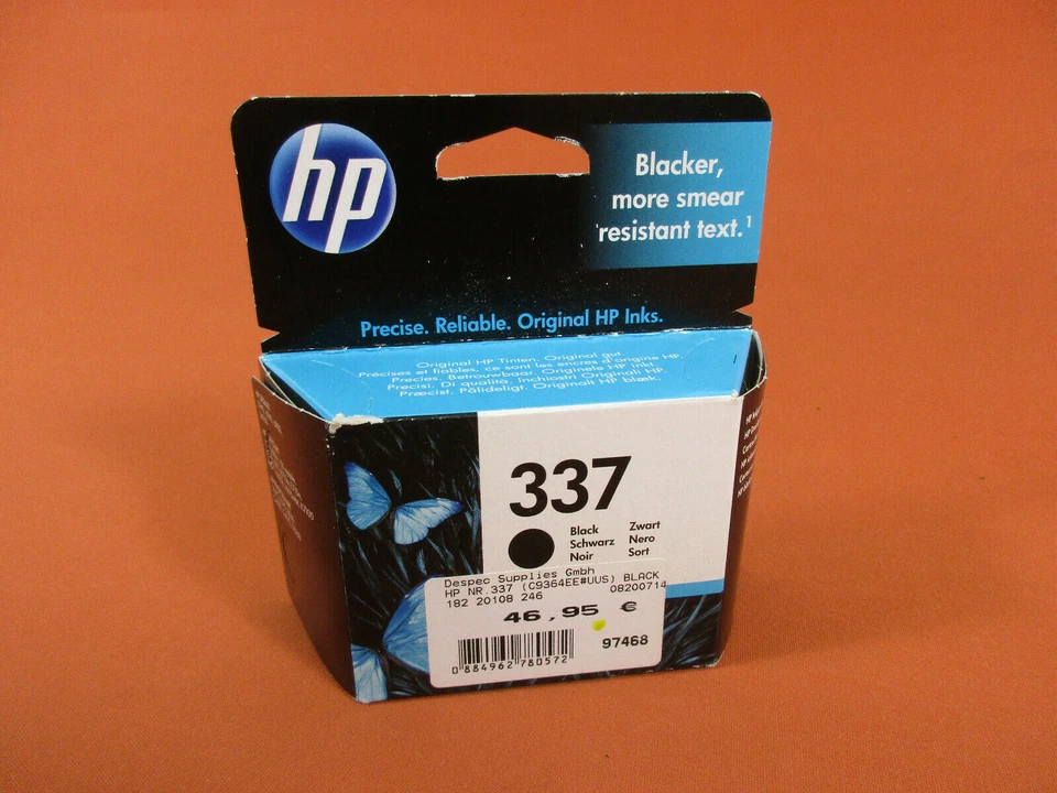 Confezione originale HP 337, cartuccia inchiostro, cartuccia inchiostro HP - Immagine 1 di 1