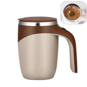 Automatic Magnetic Self Mixing Stainless Steel Cofee Cup Milk Self Stirring Mug - Picture 1 of 12