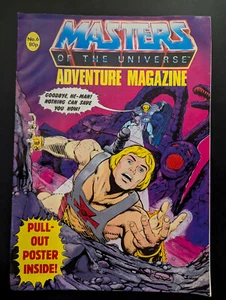 Masters of the Universe Adventure Magazine No 6, 1987 Mattel, London Editions - Foto 1 di 6