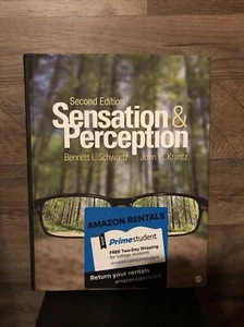 Sensation and Perception by Krantz and Schwartz Second Edition Hardcover - Picture 1 of 2