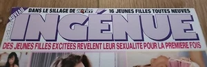 VTG Teenagers Ingenue French Fashion Nude Art Magazine 1999 - Picture 1 of 2