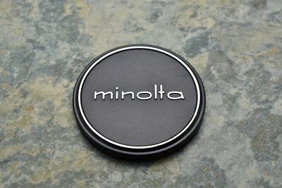 Genuine Minolta Metal 54mm Push On Front Lens Cap for 52mm Front (2725) - Image 1 of 2