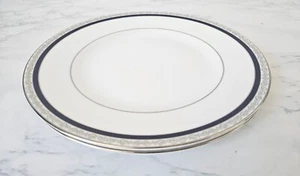 TWO WEDGWOOD SEVILLE SALAD PLATES 8" COBALT DINNERWARE #65E - Picture 1 of 9