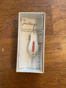Vintage Bayou Special Fishing Lure In Box Papers Old Lure NOS good color - Picture 1 of 10