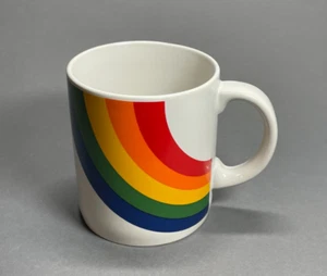 Vintage 1980's FTDA Rainbow Mug Made in Korea Collectible LGBTQ Coffee,Tea Mug - Picture 1 of 10