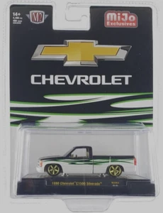 M2 Machines 1:64 1990 Chevrolet C1500 Silverado Custom 31500-MJS63 Chase Car - Picture 1 of 1