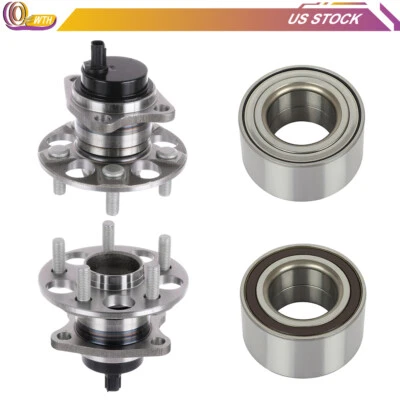 Rolamentos de cubo de roda 4X dianteiro traseiro para Scion xD 2008 2009 2010 2011 2012 2013 2014 - Imagem 1 de 4