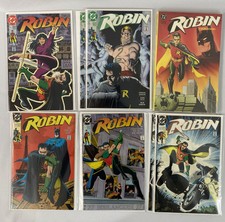 Robin 🔥 1,2,3,4,5 COMPLETE RUN + Robin TPB! DC Comics 1991!