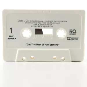 Get The Best of Ray Stevens Volume 1 (Cassette Tape ONLY, 1987, MCA) MSC-35085A - Picture 1 of 4