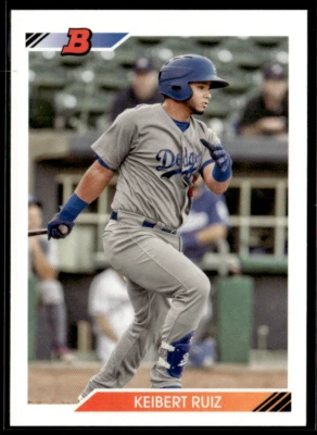 2020 Bowman Heritage #BHP143 Keibert Ruiz Dodgers - Image 1 of 2
