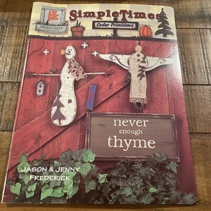provo craft - simple times cedar primitives - painting book - Picture 1 of 5