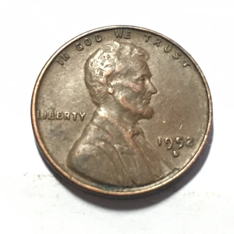 1952 D LINCOLN US ONE CENT COIN Cover
