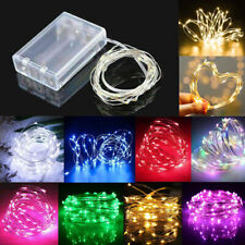 2/5/10M 20/50/100 LED String Battery IP65 Copper Wire Fairy String Lights Party