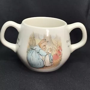 WEDGWOOD Peter Rabbit 2 Handled Mug. Made in England - Picture 1 of 9