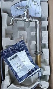 Kohler K 99268-VS Artefactos Caballeros Bar Fregadero Grifo, Acero Inoxidable Vibrante - Imagen 1 de 12