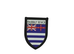 Patch printed embroidery souvenir shield city travel australia murray river - Bild 1 von 1