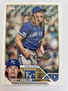 Scott Barlow 2023 Topps Series 1 Advanced Stats #/300 SP Royals - Picture 1 of 2