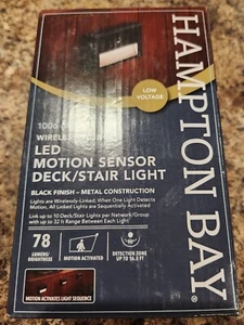 Hampton Bay Motion Sensor Deck/Stair Light 1006 684 888 - Picture 1 of 2