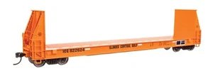 Walthers Proto 920-104525 Illinois Central 50' Sieco Pulpwood Flatcar Freight - Picture 1 of 4
