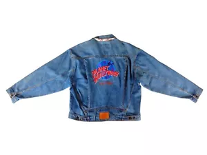 1991 Planet Hollywood Las Vegas USA Men's Vintage 100% Cotton Denim Jacket - XXL - Bild 1 von 14