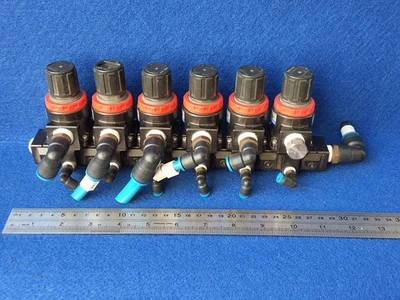 Koganei R300M6AS3-28W Regulador MR303-03-28W 0.05-0.25MPa Lote de 6. Foto 1 de 4