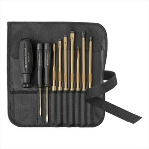 PB SWISS TOOLS 9-teiliges Ersatz-Schraubendreher-Set 145th Anniversary Gold & Schwarz NEU - Bild 1 von 16
