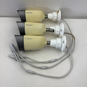 (Für Ersatzteile) 3 Samsung SDC-7340BCN kabelgebundene digitale Farb-Video-Überwachungskameras - Bild 1 von 9