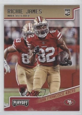 2018 Panini Playoff Rookies Richie James #266 Rookie RC - Image 1 of 2