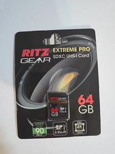 Extreme Performance High Speed UHS-I SDXC 64GB SD Card 90/60 MB/S U3 A1 Class-10 - Picture 1 of 1