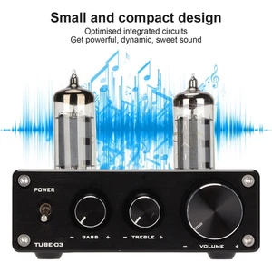 Aluminium Alloy Multifunctional HiFi Valve Headphone Amplifier For Mobile Phones - Picture 1 of 8