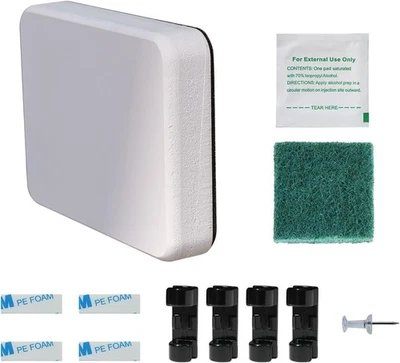 WFCYX Screwless Transducer Mounting Kit - Standard Size - Black - Screwless T - Image 1 of 4