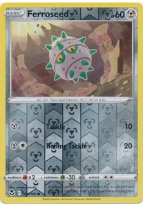 Holo Reversé Ferrose 121/195 Tempête Argent Commune Pokemon TCG - Photo 1/1