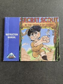 Nintendo Secret Scout NES Manual Lot Instruction Booklet Rare!