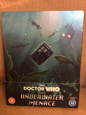 Doctor Who: The Underwater Menace Steelbook Limited Edition [12] Blu-ray - Image 1 of 4