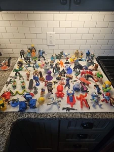 Huge Mixed Lot Of 80 Plus Figures Toys Various Characters Vintage To Now - Picture 1 of 14