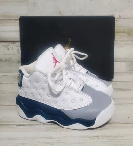 Jordan 13 Retro TD 5C French Blue Sneakers DJ3004-164 - Picture 1 of 12