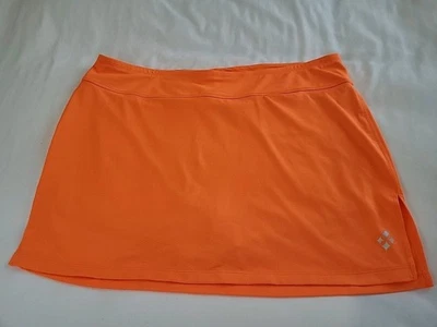 Pantalones cortos para mujer Jofit naranja/púrpura tenis, golf, pickleball talla XL Foto 1 de 4