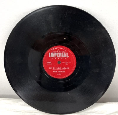 Fats Domino Imperial 5386 My Blue Heaven / I’m In Love Again 10” Good Shape 78 - Image 1 of 4