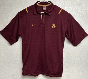 Nike Arizona State Authentic Sun Devils Men's Shirt Size Large Fit Dry - Picture 1 of 12