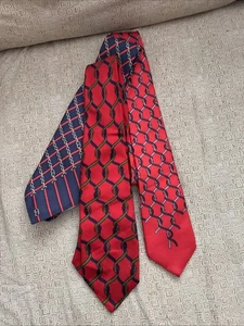 ROBERTA di CAMERINO [MEHRFARBIG] Herren Krawatten Seide Made in Italy 3 Stück - Bild 1 von 18