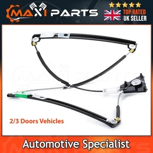 Audi A3 8P 2003-2012 2/3 Doors Front Left Passenger Electric Window Regulator - Picture 1 of 4