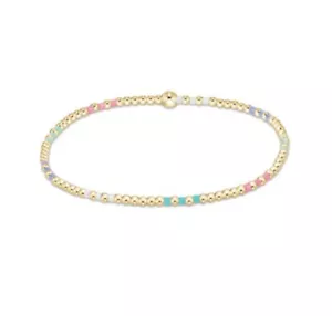 NWT - Enewton Hope Joy Pattern 2mm Bead Bracelet- Hot Mess SS25 - Picture 1 of 1
