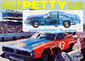 Dodge Charger Richard Petty Stock Car 1973 kit modelo MPC Bausatz MPC938 - Imagen 1 de 2
