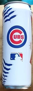 2013 24 oz. Budweiser Beer Can Chicago Cubs MLB 663569 - Picture 1 of 6